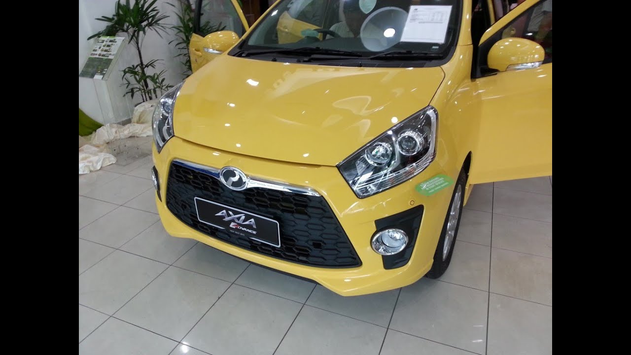The New 2014 Perodua Axia Interior Exterior Full Walk Around SE & Standard