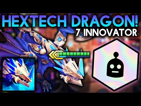 7 INNOVATOR HEXTECH DRAGON IS INSANE FRONTLINE BUFF ULT MACHINE!! | Teamfight Tactics Patch 11.22
