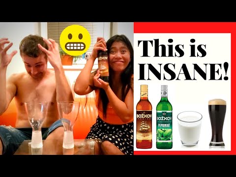 Trying Czech Alcohol for the FIRST time! (gone wrong)