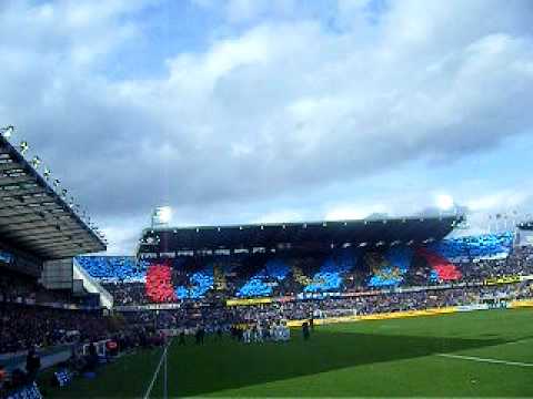 Club Brugge / Anderlecht (04/10) -TIFO BLUE ARMY