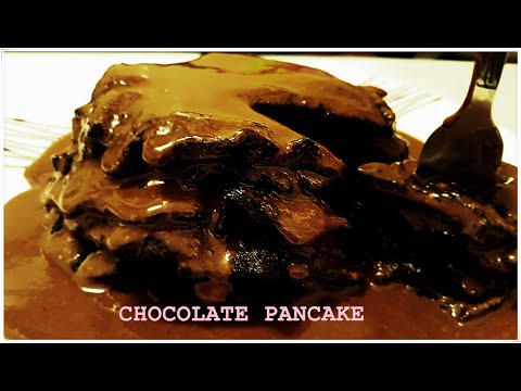 Chocolate pancake recipe | How to make chocolate pancake recipe | Homemade chocolate pancake
