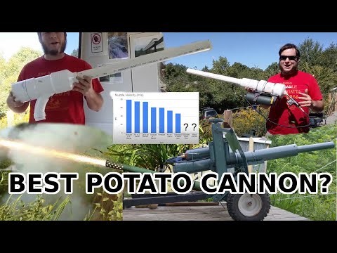 What's The Best Potato Cannon? We Find Out With Science!