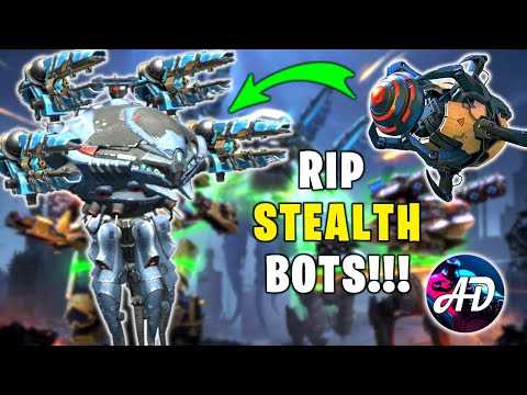 NEW MAX QUANTUM SENSOR MODULE On The NODENS CYCLONE - RIP Stealth Bots - War Robots Mk2 WR Gameplay