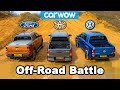 VW Amarok Vs Ford Ranger Vs Toyota Hilux OFFROAD KAMPF