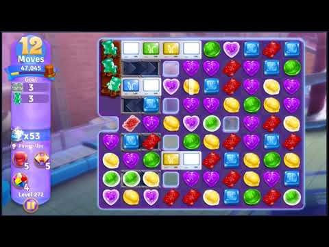 Wonka's World of Candy Level 272 - NO BOOSTERS + FULL STORY 🍫 | SKILLGAMING ✔️