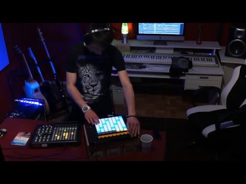 Ableton Push Live Performance 30 min Dope  Deep House