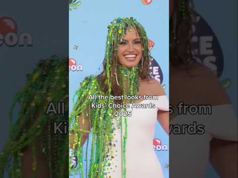 The Best Looks From Kids Choice Awards 2025 #shorts #nickelodeon #kidschoiceawards