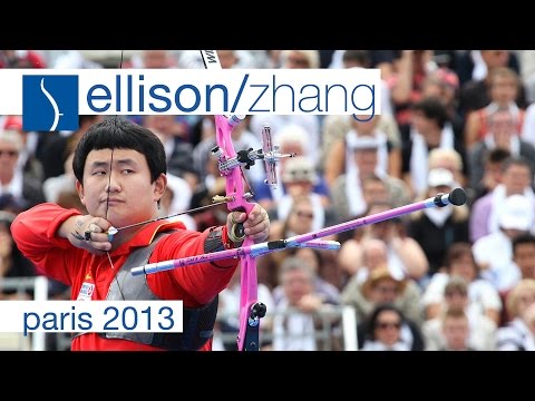 Brady Ellison v Zhang Jianping – recurve men's quarterfinal | Paris 2013 Archery World Cup Final