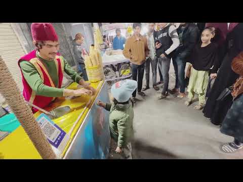 Ashmira want turkish style ice cream at sarafa indore| Indoride with Rizwan | short vlog