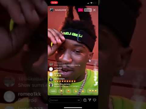HOTBOII IN DA STUDIO WITH YNW BORTLEN PLAYING UNRELEASED MUSIC👀🔥🔥 (IG LIVE)