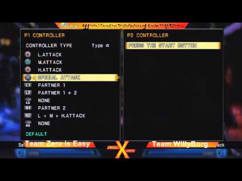 CrossXover Japan Relief Charity - MvC3 - Zero Is Easy Mode vs Team Willy Borg (Set 2)