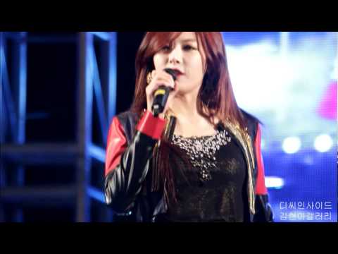 [HyunA Fancam] 4Minute - Mirror Mirror @ KFM Hwaseongsi Public Broadcasting 120519