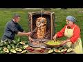 Huge Chicken Shawarma Wrap With Fresh Flatbread For A Mountain Dinner! DEFAULT Thumbnail