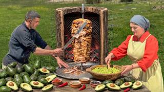 Huge Chicken Shawarma Wrap With Fresh Flatbread For A Mountain Dinner! MQDEFAULT Thumbnail
