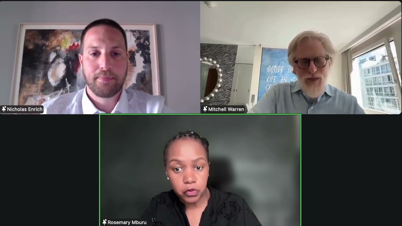 Inside the Decisions that Changed Global Health: A Conversation w/ Nicholas Enrich & Rosemary Mburu