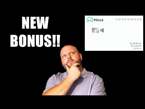 The Mesa Homeowner's Credit Card Just Got A HUGE BONUS!!