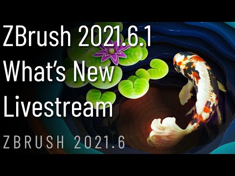 ZBrush 2021.6.1 What's New - Extrude Alpha & Profile, Mesh from Mask, Snake Curve, Mask AO, & More!!