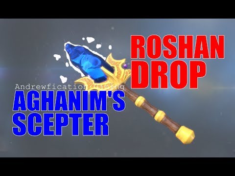 AGHANIM'S SCEPTER - ROSHAN DROP - CUSTOM MODEL (DOTA 2)