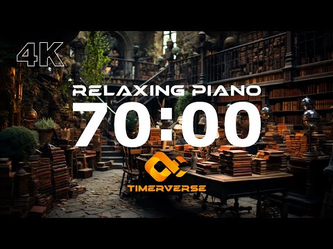 70 Minute Relaxing Piano Music Timer with Alarm ⏰ | #pianomusic #timerelaxing #relaxpianomusic