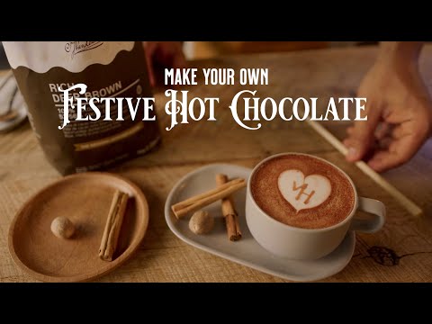 How to make a Van Houten Festive hot chocolate by Dhan Tamang