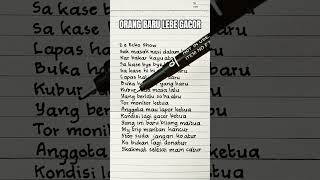 Download lagu Orang Baru Lebe Gacor - Ecko Show ft Juan Reza & Chesylino | Lirik #laguviral #lagutimur #lagujoget mp3