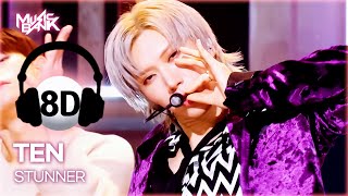 Download lagu [🔊8D Bank] TEN (텐) - STUNNER | KBS WORLD TV 250404 mp3