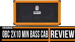 Video thumbnail for Orange OBC210 Mini Bass Cab | Review by Guitar Interactive Magazine