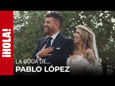 Pablo López's first words after marrying Laura Rubio: "It's simply love."