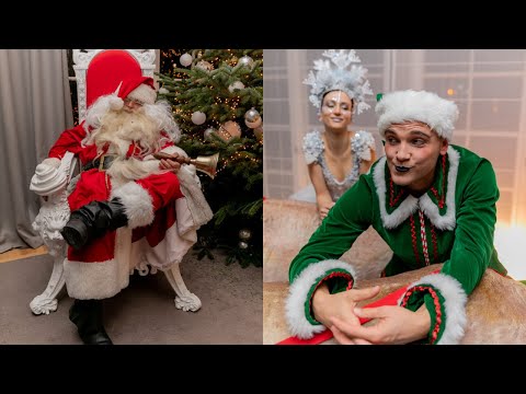 Baletnica Św Mikołaj i Elf Mim - Warszawa -  Mimello & Bain & Crown Media