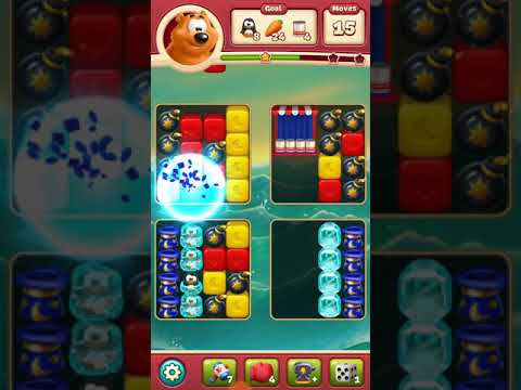 TOON BLAST LEVEL 1885 NO BOOSTERS 3 STARS  add 5 moves