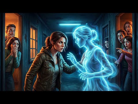 The Soul Ghost Knitting a Sweater