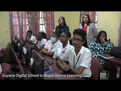 Government Expands Digital Learning with Launch of Guyana Digital School