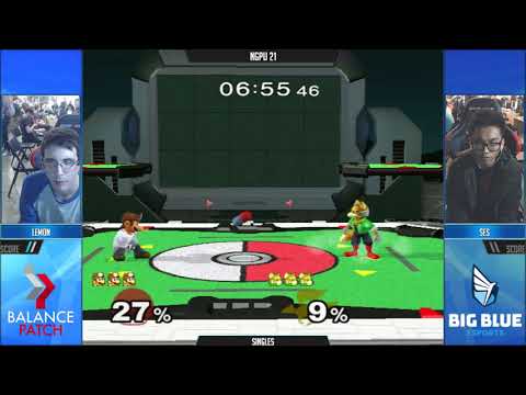 NGPU 22 SSBM - Mr. Lemon (Dr. Mario) vs. Ses (Fox) - Melee WR3