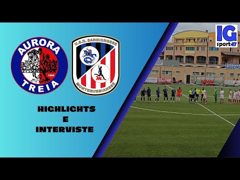 Aurora Treia-Sangiorgese Monterubbianese 1-2 (Promozione Gir. B)