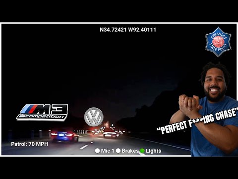PERFECT CHASE | Arkansas State Police F***ED w/ WRONG BMW M3 & VW Golf R & gets GHOSTED!