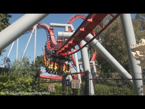 Off-ride footage of a Flight Deck train