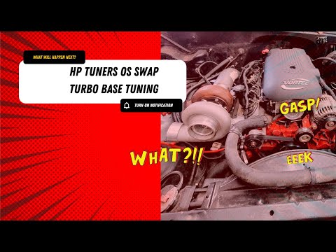 LS Swap HP Tuners Turbo tuning. OS Swap, initial start settings.