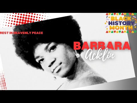Barbara Acklin: The Empress of Soul | Her Legacy, Music & Untold Stories