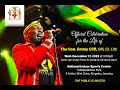 JISTV | Official Celebration for the life of the Hon. James "Jimmy Cliff" Chambers, OM, (D. Litt)