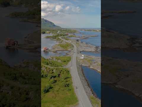 World's Best Road Trip, Atlantic Ocean Road, Scenic Route in Norway #europe
