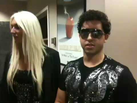 Brooke and Colby O'Donis plug "Hey Yo!"