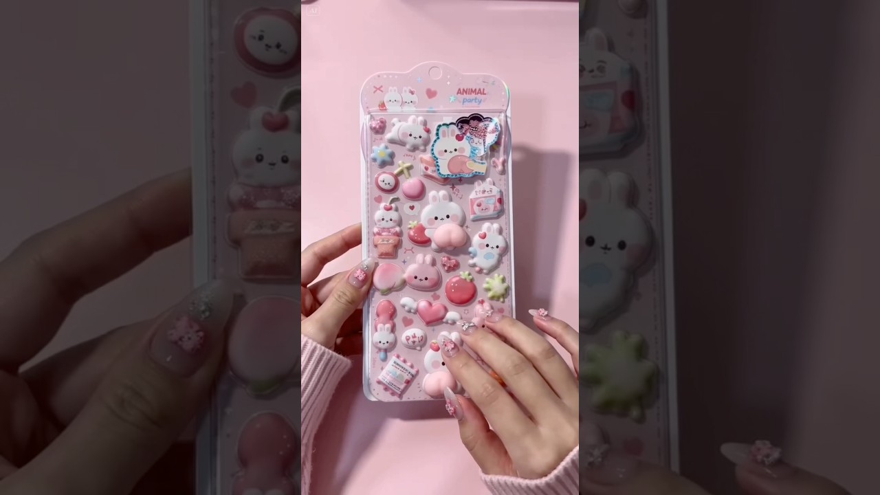 大好きなお気に入りの「おしぷにぷにシール」を紹介するのよ🎀💕