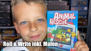 Animal Rescue (Jumbo) - ab 8 Jahre - Roll & Write