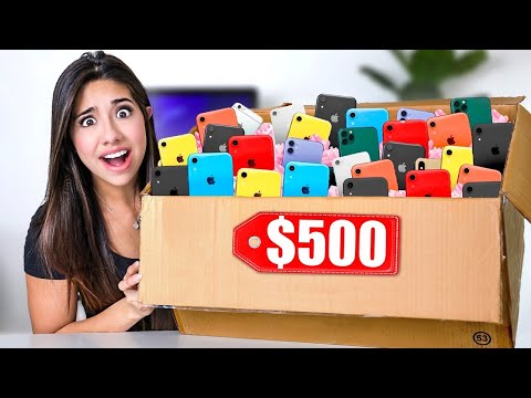 I Bought a Box of 100 iPhones for CHEAP