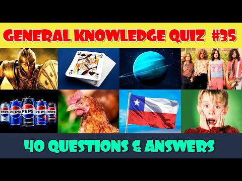 General Knowledge Trivia Quiz (Part 35)