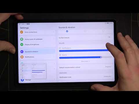 How to Change Volume Keys Control on Huawei MatePad 11 – Manage Volume Buttons
