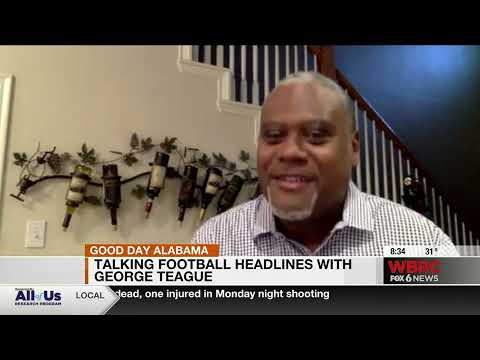 Mike Dubberly talks with former 'Bama and NFL player George Teague