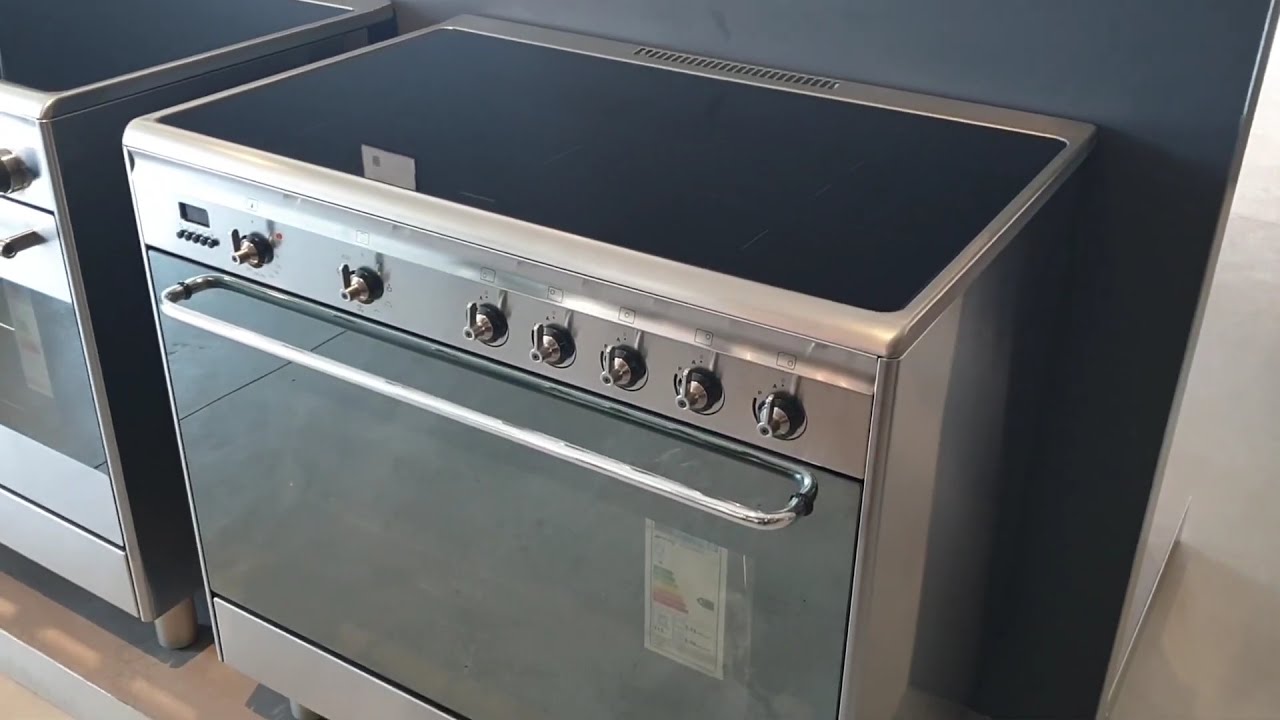 Smeg CG90IX9-1 5-pits inductie fornuis rvs | De Schouw Witgoed