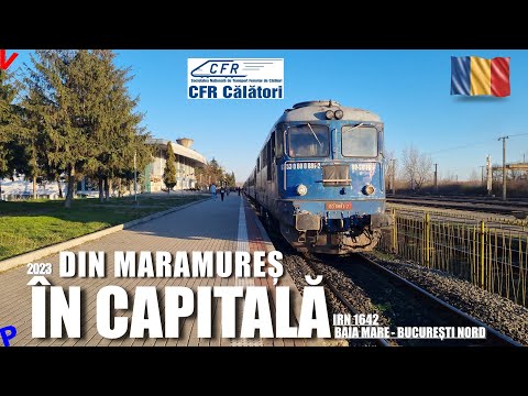 Baia Mare-Bucuresti Nord IRN 1642 | Drumul lung cu trenul spre capitala