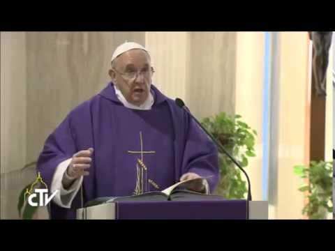 HOMILIA DO PAPA FRANCISCO - 09/03/2015 - DUBLADO PELA PASCOM LAPA